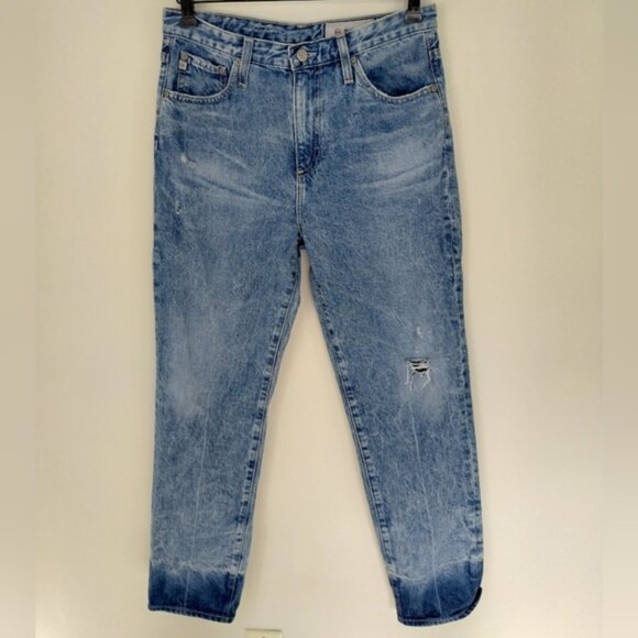 AG The Phoebe High Rise Taper Jeans Size 28 R - Picture 2 of 12